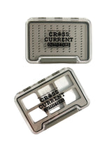 Waterproof Clear Thin Fly Boxes - with Cross Current Logo