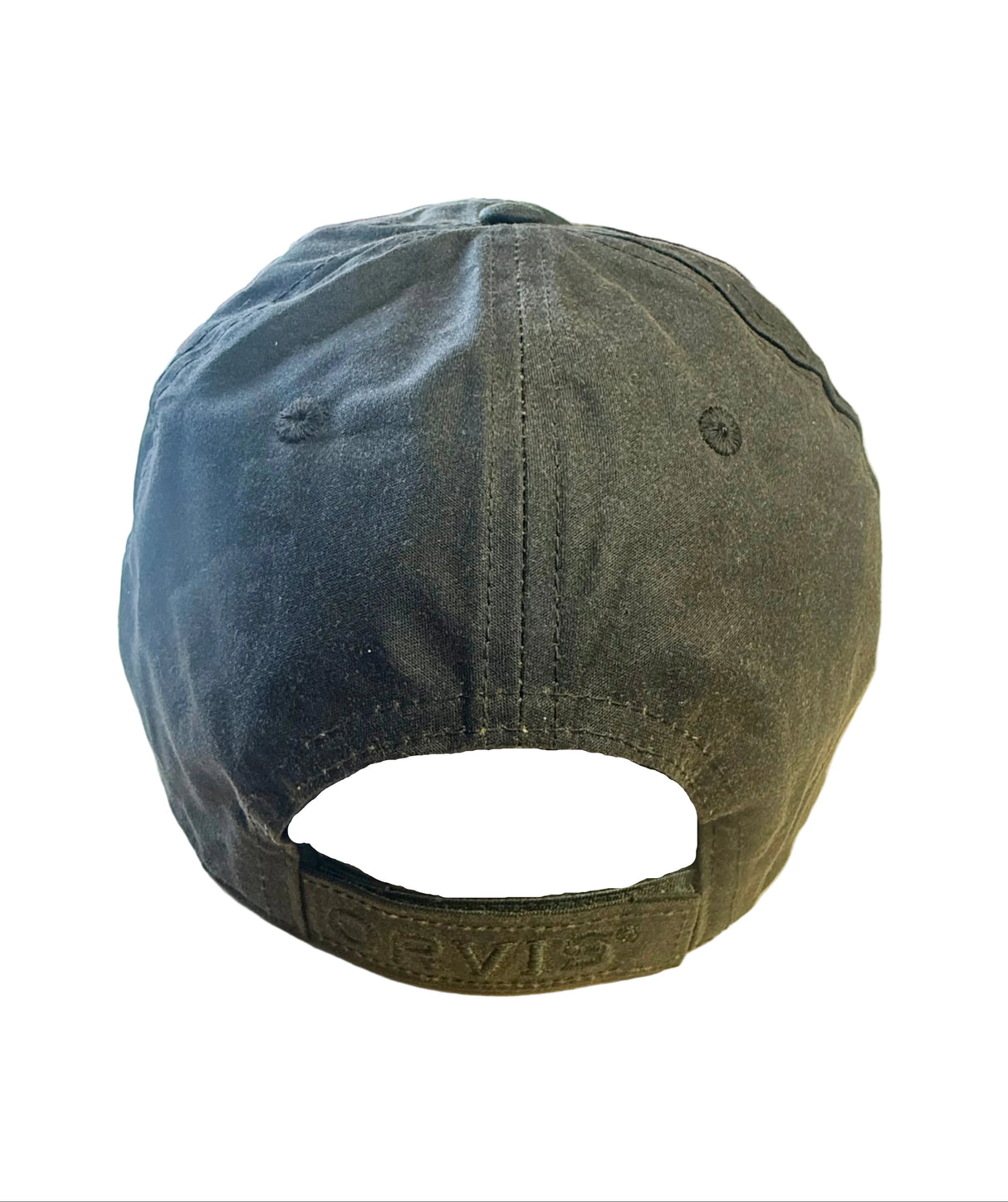 Waxed Cotton Ball Cap - 'Cross Current Outfitters' Embroidered Logo