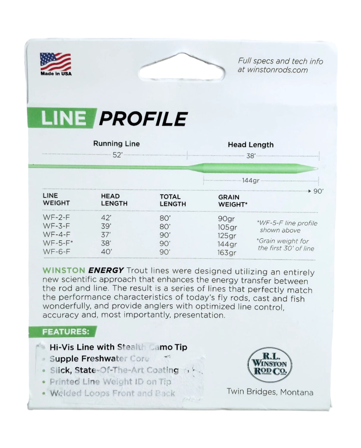 Trout Energy Fly Lines - SALE