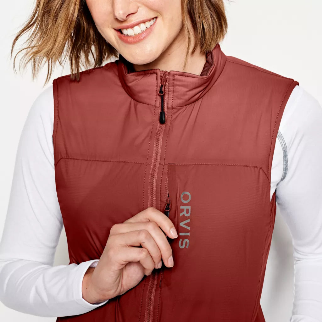 W's PRO Insulated Vest - embroidered with Cross Current - SALE