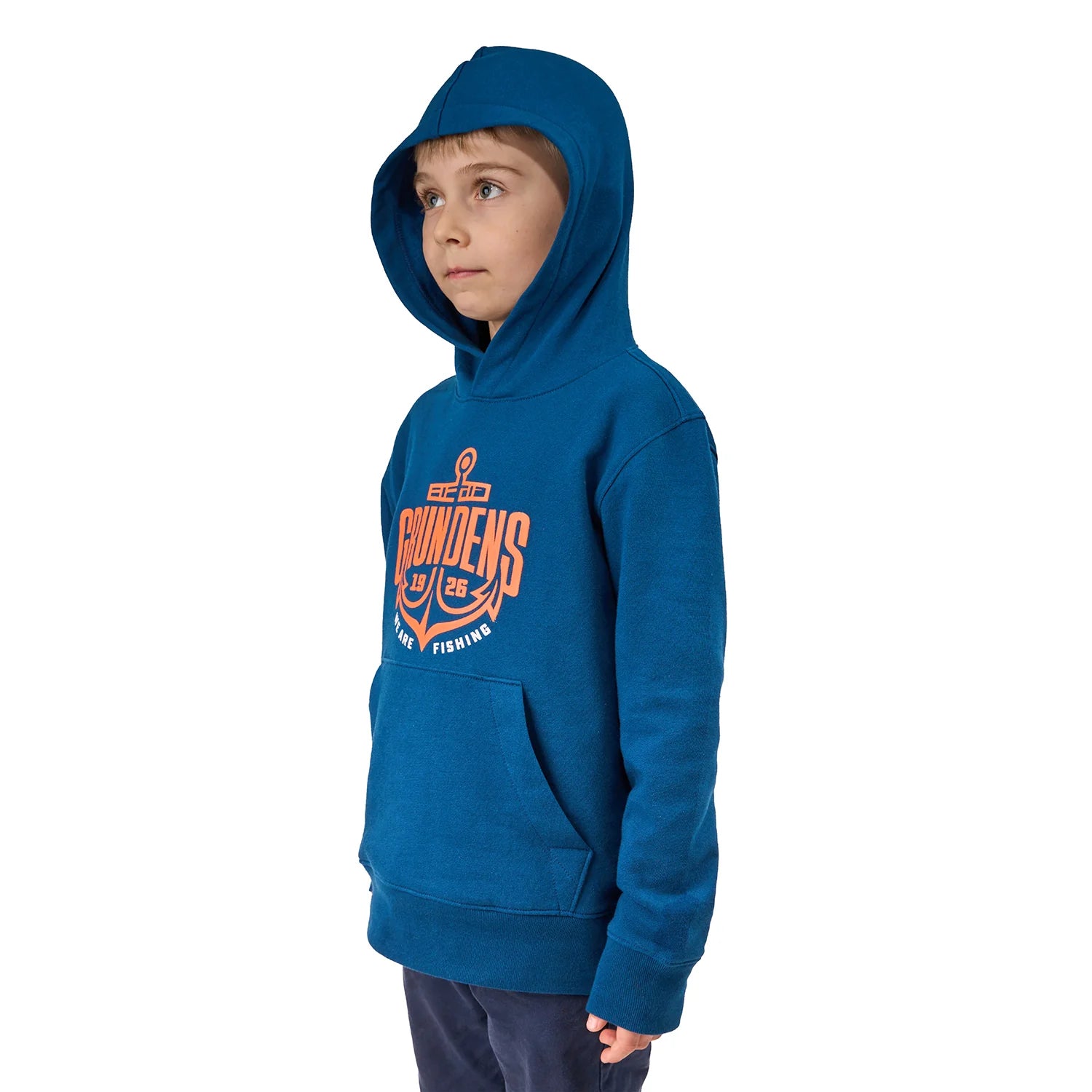 Youth Displacement Hoodie Logo Anchor